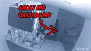 I caught a Ghost on Camera while Recording myself sleep after using Ouija Board| Scary Haunted House