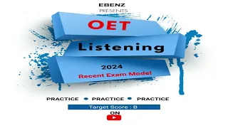 OET LISTENING REAL EXAM 70 MARCH 2024