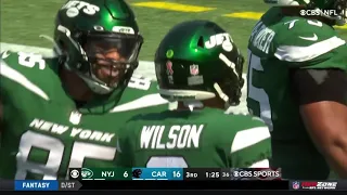 Zach Wilson throws his FIRST NFL touchdown pass