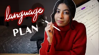 How to create a language study Plan | Self Study a new language at Home Routine & Tips