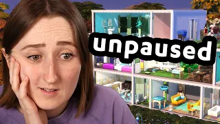 building a DOLLHOUSE for my sims unpaused challenge! (Streamed 5/17/24)