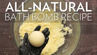 Homemade DIY All-Natural Bath Bomb Recipe Tutorial