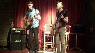 Howard Perret and Niall McNamee at the George IV
