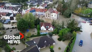 Storm Ciaran causes severe flooding in northern France, red alerts issued