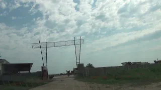 Крым. Дорога со стороны пгт Черноморское на берег в Громово
