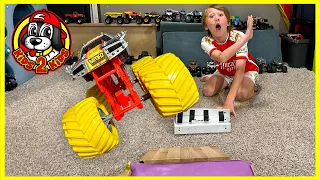 Monster Jam & Hot Wheels Monster Trucks INDOOR BASEMENT FREESTYLE ARENA - COMPILATION