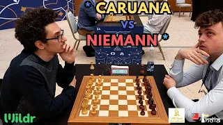 The intense American clash | Caruana vs Niemann | World Blitz 2023