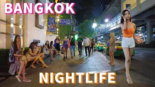 Bangkok Nightlife - So many freelancers on Sukhumvit Road & Thermae