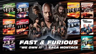 Fast & Furious - We Own It - Saga Montage