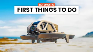 DJI Avata - First 19 Things To Do! ( Tips & Tricks )