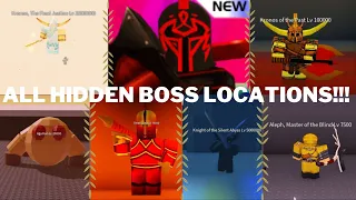 SHADOVIS RPG - SHOWING ALL THE **HIDDEN** BOSS LOCATIONS!