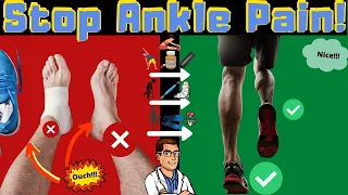 Ankle Pain After Running [DON'T RUN until you watch THIS!]