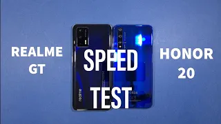 Realme GT vs Honor 20 Speed Test