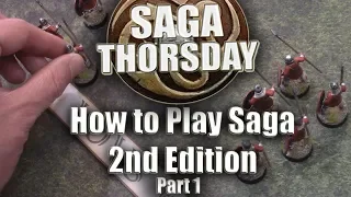How to Play Saga 2nd edition! Part 1. SAGA THORSDAY 89