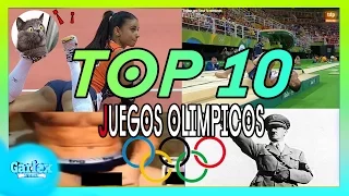 Top 10 Momentos Mas Asombrosos Y Fail de los juegos olimpicos / Atleta se Masturba?