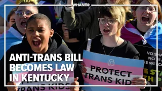 Kentucky GOP lawmakers override governor's veto of anti-trans bill