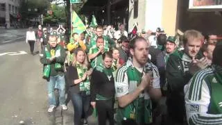 Portland Timbers Away vs  Vancouver 10 02 11