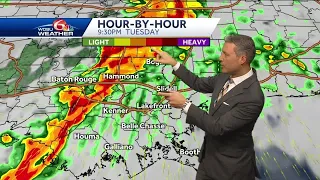 Weather Alert Night Tuesday for severe storms