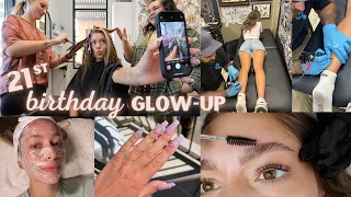 21st GLOW UP!!! (tattoo, new hair, facial + MORE)