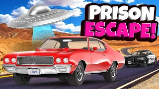 Prison Break in This NEW The Long Drive Game! (Route 66 Demo)