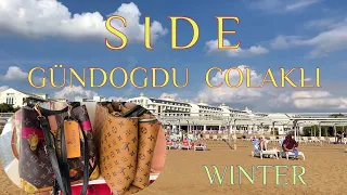 SIDE Strand & Shopping Fake Basar in Gündogdu TÜRKEI #side #gündogdu #türkei #antalya COLAKLI Strand