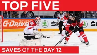 Top 5 Saves | Day 12 | #IIHFWorlds 2015