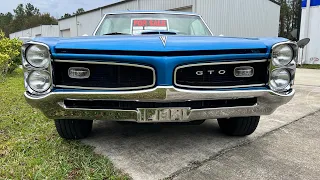 1966 GTO has 400 four-speed ￼Crank Up /Corner Classic Car Hunter 😎(muscle car Corner)