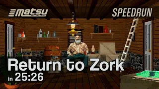 [Old Run] Return to Zork (Any%) in 25:26 [Speedrun]