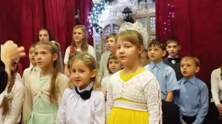 Счастливого Рождества 25 декабря  детский хор ц Дом Евангелия