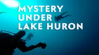 Archeologists have discovered a mystery at the bottom of Lake Huron