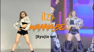 ITZY ‘Wannabe’ | comparison video| Ryujin ver.| @cherryont0p_
