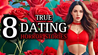 8 TRUE Best Disturbing Dating Horror Stories Compilation | (#scarystories) Ambient Fireplace