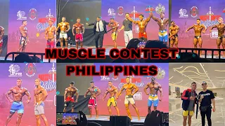 MUSCLE CONTEST PH Joven Sagabain first pure filipino competitor in MR. Olympia PinoyPride 🇵🇭💯