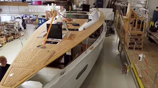 Deck and hull preparation on Xc 47 #1
