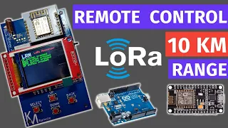 LoRa Based Remote Controller | Control devices over large distances | lora lorawan
