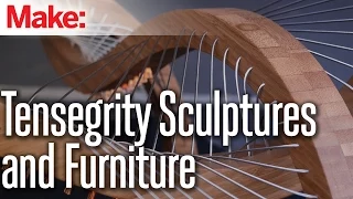 Tensegrity Sculptures and Furniture