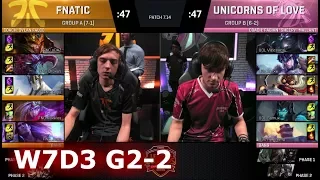 Unicorns of Love vs Fnatic | Game 2 S7 EU LCS Summer 2017 Week 7 Day 3 | UOL vs FNC G2 W7D3