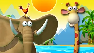 Gazoon - Hari-hari Musim Panas yang Panasv | Kartun Lucu | ToBo Kids TV Bahasa