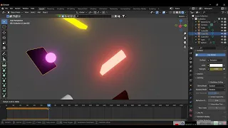 3D Ball Dancing Animation in blender | 3D Ball Falling in Blender | 3D Blender