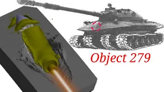 Chieftain vs Object 279 | Armor Penetration Simulation