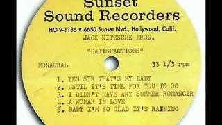 Satisfactions (Jack Nitzsche) - I DIDN'T HAVE ANY SUMMER ROMANCE (Sunset Sound)  (1966)