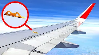 Versteckte Details an Bord eines Flugzeugs