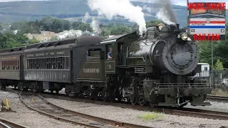 Steam Action At Steamtown, Scranton, PA