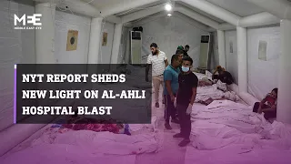 New York Times report concludes projectile in Gaza hospital blast video was launched from Israel