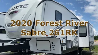 2020 Forest River Sabre SS150 261RK Fifth Wheel Travel Trailer Walkthrough, Tri State RV, Anna IL