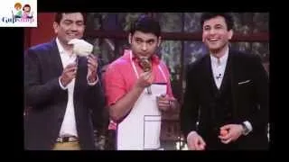 Chef Sanjeev Kapoor and Vikas Khanna in Comedy Nights with Kapil