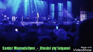 Sardor Mamadaliyev otasini yiglatganni