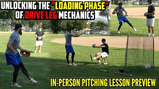 Pitching DRILLS to Unlock Drive Leg Loading Phase