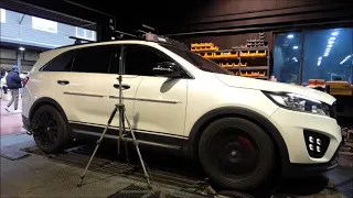 2016 KIA SORENTO R 2.2D Mar's ECU Tune Dyno Test 213WHP