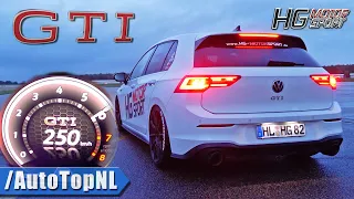VW GOLF GTI MK8 *MODIFIED* 100-200KMH & EXHAUST SOUND by AutoTopNL